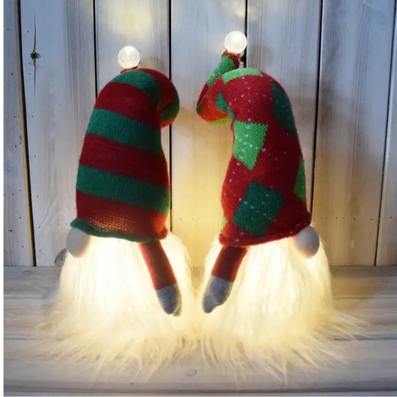 Festive Light-Up Gnome Decor - Picture 2 of 7